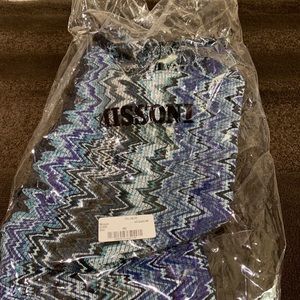 Missoni fringed wool scarf! Men or women!